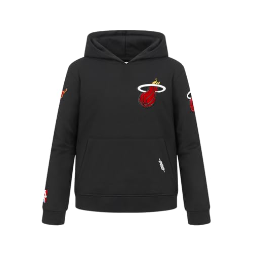 Boys' Big NBA Classic Chenille Standard Fleece Pullover Hoodie