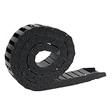 ASDJKL Industrial Equipment Cable Chain 15 * 15 15 * 20 15 * 30 15 * 40 15 * 50mm Semi-Enclosed Interior Opening Wire Transmission Carrier Plastic Drag Towline Towing Chain(38mm,15x30 mm)