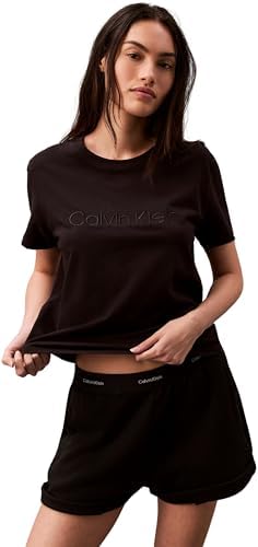 Calvin Klein Kadın CLASSIC 2 TEE Shirt Black XL - Görsel 1