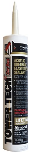 Tower Sealants TS-00228 Sellador Acrílico de Uretano 10.1 fl-Oz, Almendra - Caja de 12 miniatura 2