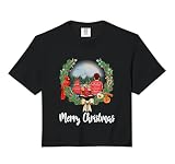 Father and Son Fishing Partner Family Matching Christmas Comfort Colors Crop Top