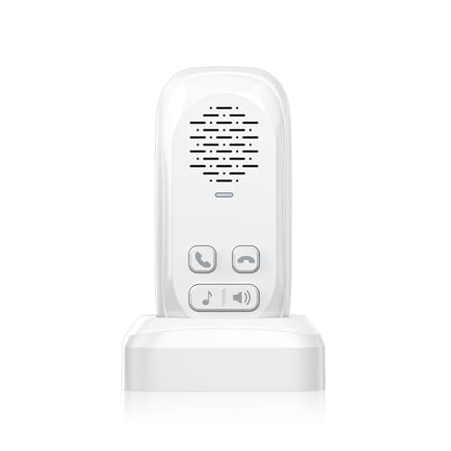 Two Way Wireless Intercom Doorbell with 4 Chimes