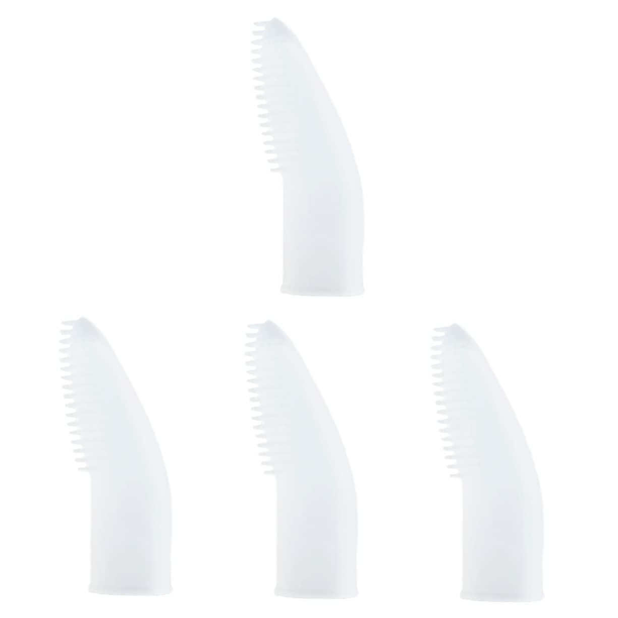 4 Pièces chien nettoyage brosse à dents jouets pour chiots petits chiens brosse à dents pour animaux de compagnie brossette brosse à dents à animal de compagnie
