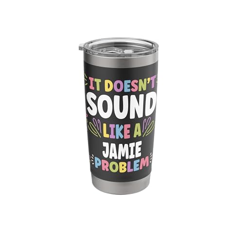 JAMIE Personalized Women's Gift Custom JAMIE Stainless Steel Insulated Tumbler