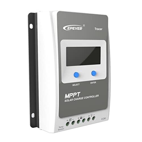 EPEVER® MPPT Tracer-AN G3 – Tracer4210AN G3 Solar Laderegler charge controller, Ladestrom 40A, 12/24VDC auto work, PV 100V, LCD Display, Common Negative Grounding