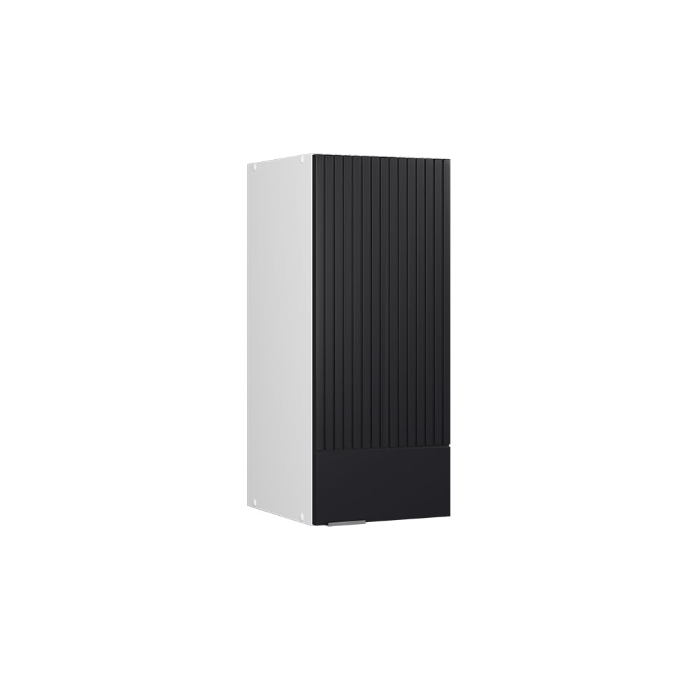 Vicco Wall cabinet Fame-Line, Black striped, 30 cm