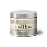 Bum Bliss Intimate Deodorant Balm -(Vanilla) Odor Neutralizer for your Bum, Privates & Armpits - No Peroxide, No Rinse, Gentle Leave-In Formula that Works Instantly - For Fans of Comfort