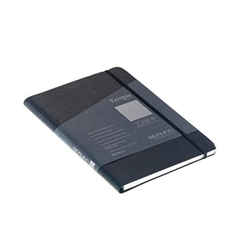 Fabriano Ecoqua Plus carnet de notes A5 pointillé noir avec spirale dissimulée - 5