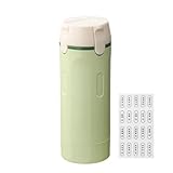 Botellas de aseo de viaje, dispensador 4 en 1 a prueba de fugas para loción, crema, gel de baño y cosméticos, ideal para aviones y vacaciones al aire libre