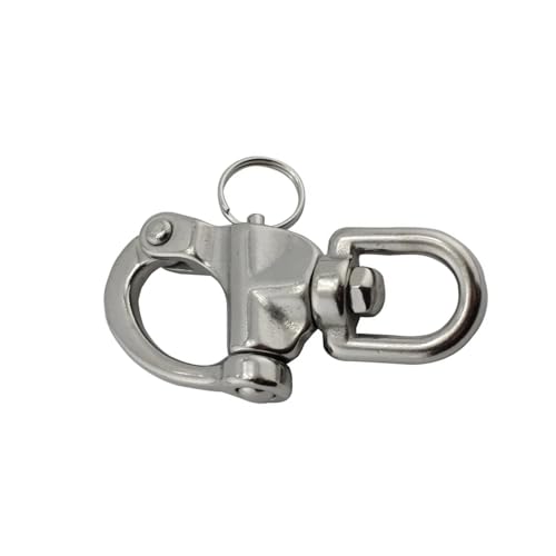 LZZYFPX Schwenkauge Schäkel 316 Edelstahl (70mm, 1PCS)
