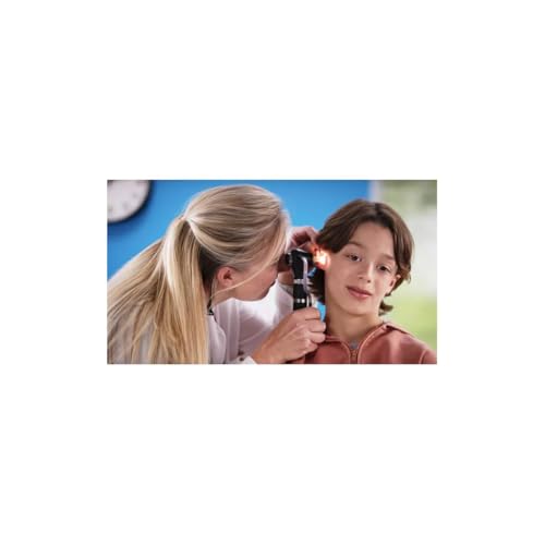 Image of Welch Allyn 3.5V LED Macroview Plus Otoscope With Lithium Ion Plus USB Handle and Iexaminer Smart Bracket