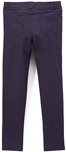 Image of ToBeInStyle Girl's Denim Easy Styling Classic Timeless Everyday Jeans Zip-Up Closure