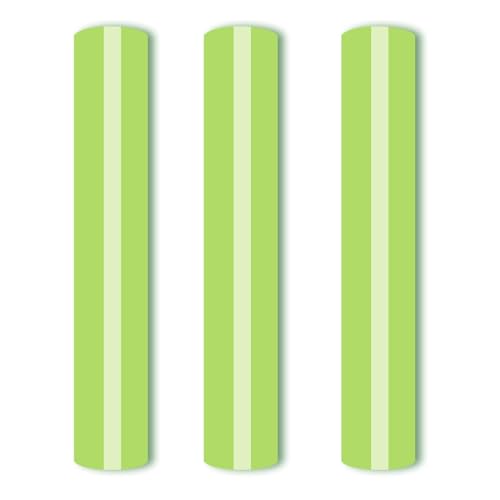 VENITOR 3D Puff Vinyl Heat Transfer 3 Sheets 12"x10"-Matcha Green