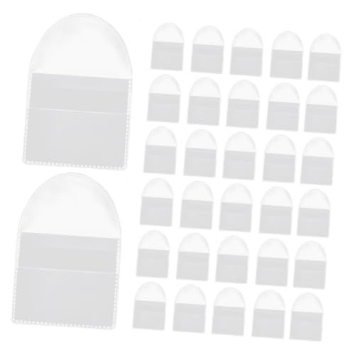 100Pcs Clear Coin Holders Coin Collection Supplies for Coin Collectors Transparent Coin Pouches for Organizing Commemorative Coins and Currency