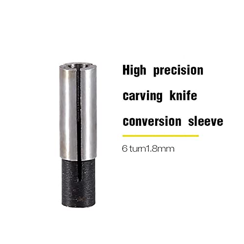 Jadeshay Collet Chuck Driver Adapter - 6mm to 3.175mm Precision Engraving Bit CNC Router Tool Adapter for Collet - Image 3