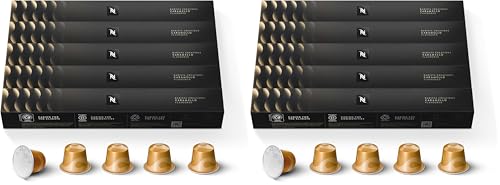 Image of Nespresso Capsules Original Line, Caramello, Medium Roast Espresso Coffee, 50 Count Espresso Coffee Pods (Pack of 2)