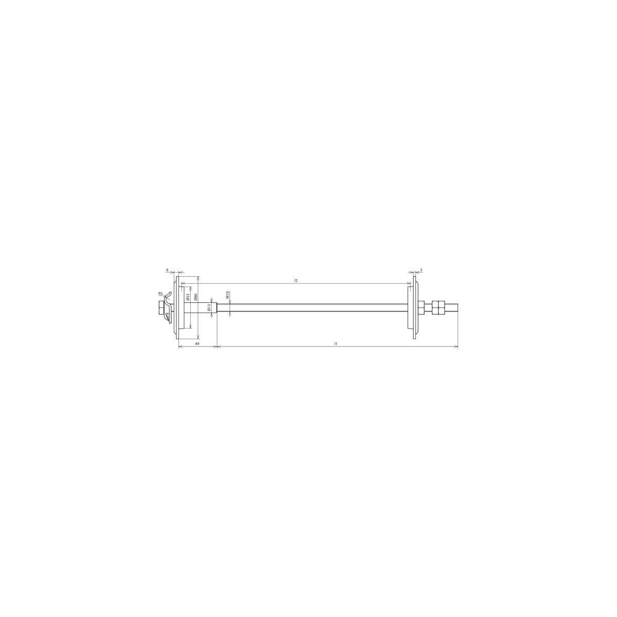 Dehn 478450 – Schritt Wand Umsetzung Erde 500 – 700 mm