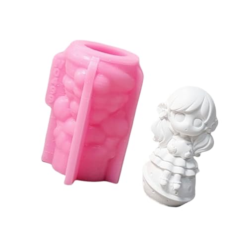 Princess Statue Silicone Molds Easy Demolding for Handmade Soap Home Decoration Epoxy Resin Silicone Molds