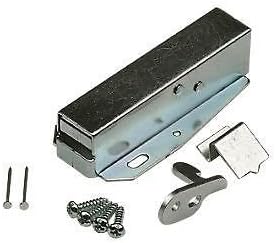 Loft Door Catch Hatch Push - Attic Cupboard Touch Latch with Instructions