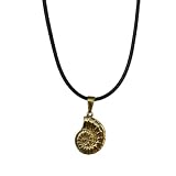 FANTIKAXW collares de algodón negro para mujeres caracola de caracol marino cordón de collar de caracol y joyería bohemia hecha a mano joyería de playa de verano