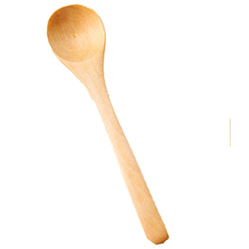 collectsound - Cucharas Pequeñas de Madera para Postre, café, Helado, Miel, Niños y Bebés, 9 Unidades Cover