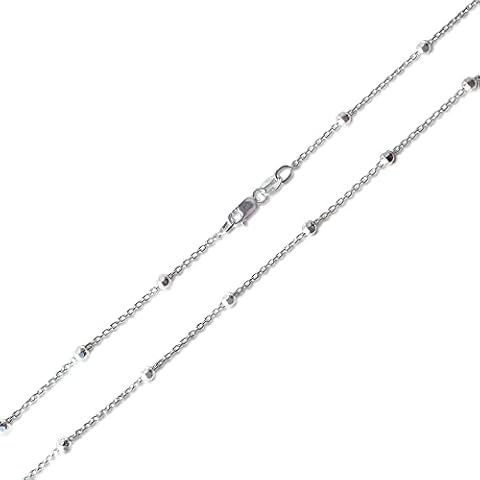 Schöner-SD Diamond-cut ball chain made of 925 silver, Sterling Silver Cover