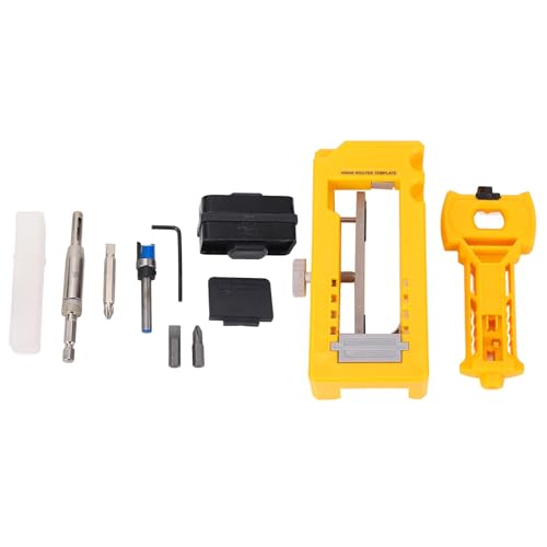 Kit installation charnière porte outil mortaise foret routeur plastique
