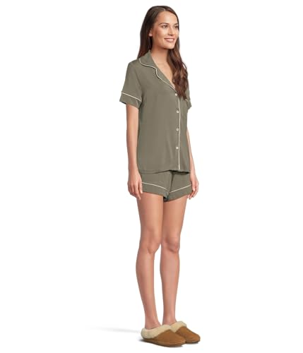 Image of Eberjey Gisele Rib Relaxed Short PJ Set