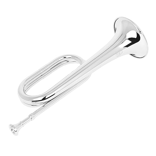 Wakauto Copper Trumpet Bugle for Bands for Beginners Craftsmanship Easy to Carry and Store