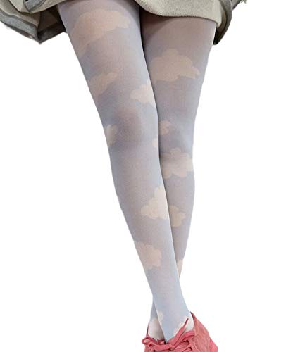 Image of Vintage 60s Printed Funky Tights for Women Y2K Tie Dye Mesh Pantyhose Skinny Body Shaping Leggings Streetwear