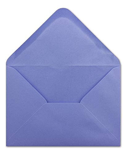 Paper24 - Sobres sin ventana (150 unidades, formato DIN C5, 16,2 x 22,7 cm, 100 g/m², cierre en punta), color morado