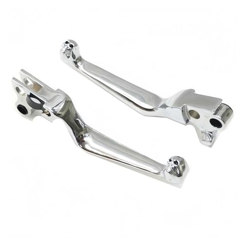 Levier embrayage et frein moto chrome pour Harley Davidson Softail Dyna Sportster 883 Fat Boy