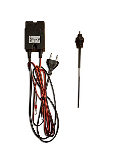 Ánodo electrónico con protección catódica anticorrosión a corriente impresa de 1/2' para depósitos, acumulaciones y hervidores (1, longitud 200 mm)
