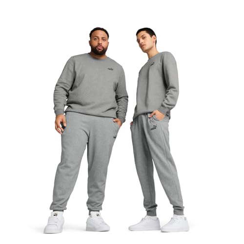 Image of PUMA Men's Essentials No.1 Logo Cuffed Sweatpants