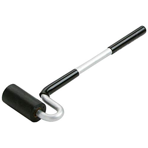 Timberchic J-Roller 12” by 5" Long Handle with Rubber Roller