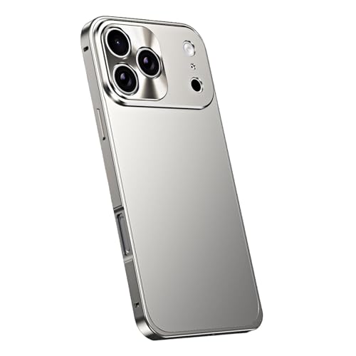 For IPhone 17 / 17 Pro / 17 Pro Max / 17 Air�p ���^���P�[�X ? �����Y�S�ʕی�J�o�[�A���h�~�X�����V�F��,17,Grey