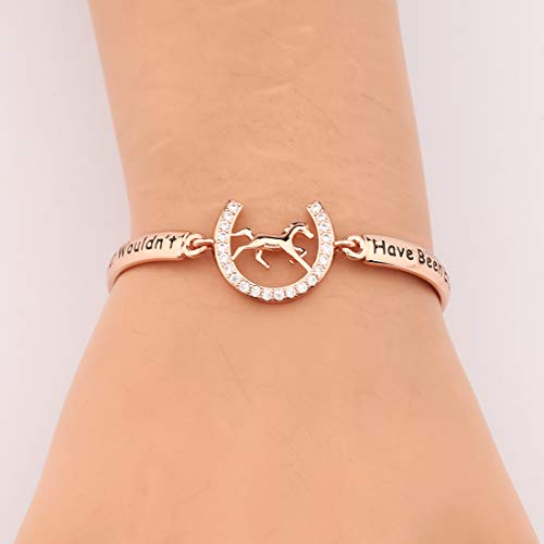 CENWA Horse Memorial Jewelry Horse Bracelet Forever Wouldn’t Have Been Enough Bracelet for Horse Lovers in Memory of Horse4