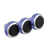 Performance supérieure : La garniture protège les boutons d'origine de votre voiture, évitant efficacement les rayures et l'usure, et préservant ainsi votre véhicule des éraflures.