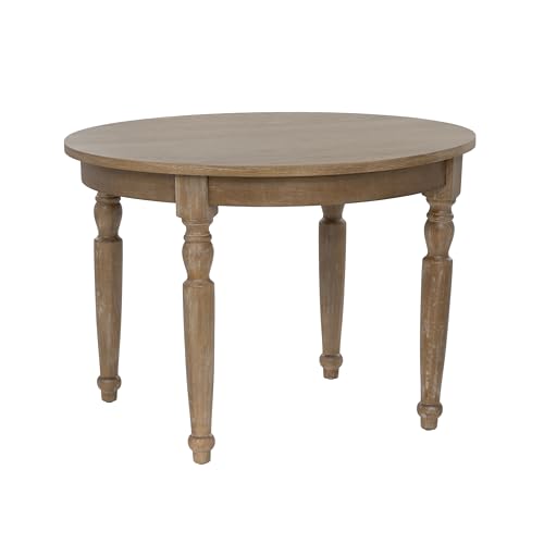 Linon Table, Light Natural Brown, 42 x 42 x 30