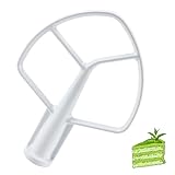 K5AB K5SS Flat Beater Replacement/K5AB K5SS Coated Flat Beater for 5-Qt Bowl-Lift Stand Mixers of 9707670 W10807813 PS983355 AP3881259 Mixer Beaters Replacement,Fit Model KSM50 KSM5 KSM450 by Sikawai