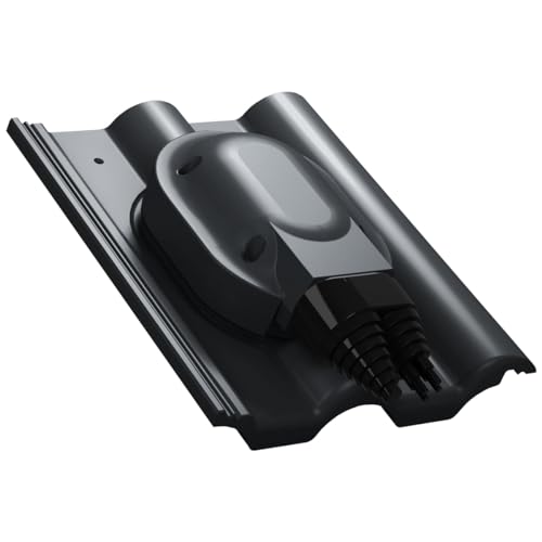 Wasserdichter Solar- und Photovoltaik-Dachdurchgang für Braas Frankfurter Dachziegel, Flexibles Kabelmanagement, UV-beständig, Einfache Montage,...