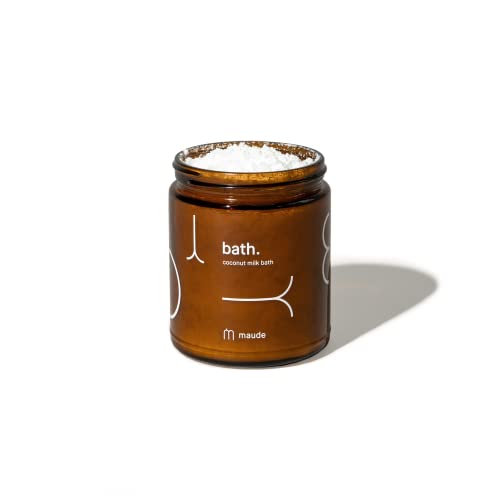 Maude Hydrating Coconut Milk Bath - Moisturizing Bath Soak & Soothing Mix Of Coconut Milk Powder + Dead Sea Salt - Detoxifying Coconut Bath Milk Infused With Vitamins & Minerals (8 Oz) #TOP1