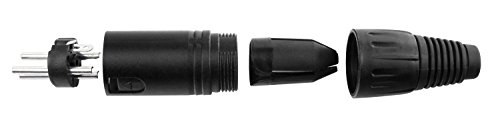 Pronomic XFXM PLUG Black XLR stekkerset female/male - 2 x set van 5 stuks - Image 6