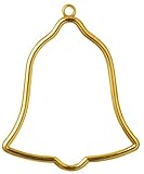 Vervaco Stickrahmen Plastik Klein Stickerei Rahmen GOLDUHR Kreuzstich Zubehör Rahmen ca. 8 x 9 cm Kunststoff Wanddekoration DIY Stickbilder zum Aufhängen Handwerksmaterial