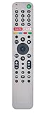 RMF-TX600U Replaced Voice Remote fit for Sony X950G LED 4K Ultra HD TV XBR-55X950G XBR-65X950G XBR-75X950G XBR-85X950G XBR-48A9S XBR-55A9G XBR-65A9G XBR-77A9G XBR-85Z9G XBR-98Z9G