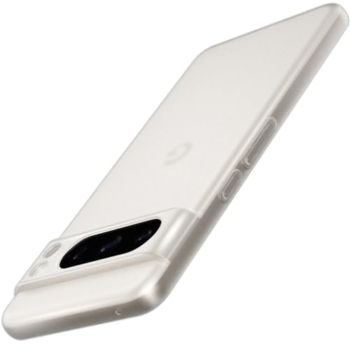 Image of X-level for Google Pixel 8 Pro Case, Extra Slim 0.3 mm Thin Translucent Matte Finish Soft Phone Cover, Anti-Scratch Shockproof Case for Google Pixel 8 Pro, Translucent White