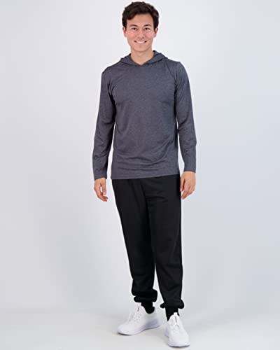 3 Pack: Men’s Quick Dry Fit Moisture Wicking Long Sleeve Active Athletic Hoodie Performance Hooded T Shirt Workout Running Fitness Gym Sports Casual Sweatshirt Upf 50 Outdoor Hiking-Set 3, Xxx-Large #TOP3