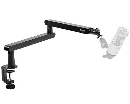 Support de microphone rotatif à 360 degrés VIVO STAND-MIC03L robuste pour bureau