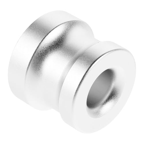 DEARMAMY Soporte Para Afeitadora Soporte De Pincel De Afeitar Organizador De Cepillo De Titular De Soporte De Cepillo De Aleación De Aluminio Silver
