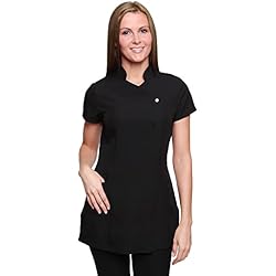 Vestuario Profesional Casaca Chaqueta éstetica de Mujer Freya Negro 40 ES 10 UK